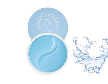 Under Eye Patches Masks - for Dark Circles, Puffy Eyes, Fine Lines, Wrinkles, Eye Bags Treatment with Collagen and Hyaluronic Acid, Moisturizing and Hydrating (60 Pcs)