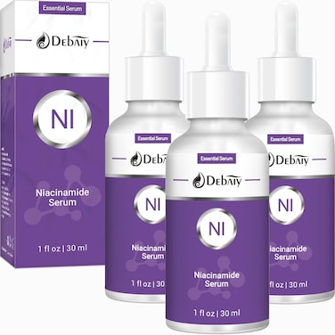 DEBAIY 3 Pack Niacinamide Serum for Face Moisturizing Inhibits Melanin &amp; Restore Skin Natural -(1fl.oz 30ml)