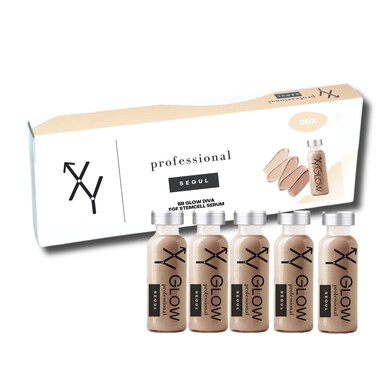 XY PROFESSIONAL BB Glow Foundation Ampoule Concealer Primer pigment/Facial Skin serum Starter Kit- Brightening BB glow KOREA Microneedling academy supplies DIVA