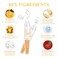 Vitamin C Face Serum with Hyaluronic Acid,Glutathione,Vitamin E &amp; Niacinamide, Anti Aging Facial Serum for Wrinkles &amp; Dark Spots,Hydrating &amp; Glowing,30 Ampoules