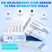 3% Hyaluronic Acid Serum Ultra-Hydrating Vials - 30 pcs Single-use Hyaluronic Acid Tubes - Anti-Aging Serum for Face - Intensive Moisturizing, Skin Tightening, Emergency Repair, Improves Texture