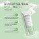 Centella Sunscreen SPF 50, Centella Water-Fit Sun Serum, Long-Lasting Protection, Nourishing Skin Protection and UV Defens.(Green)