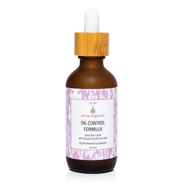 Oil Control Formula   Pore Refining &amp; Oil Control Serum, Natural Salicylic Acid, Burdock Root, Fulvic Acid, Non-Toxic, Cruelty-Free, Clear Skin   59mL, 2oz