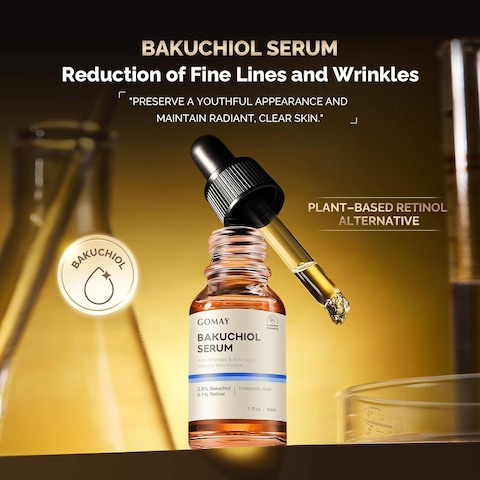 Bakuchiol Complex - Retinol Alternative &amp; Skin Hydration, 1 Fl.Oz