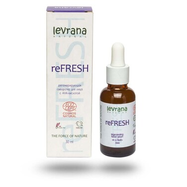 Levrana Regenerating facial serum &ldquo;reFRESH&rdquo; Hyperpigmentation Face Serum Combination Skin Moisturizer 30 ml