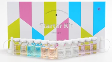 Hyaluronic Acid Serum Ampoule Set for Microneedling Skin Spa Treatment