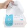 1 Pack 100 Count Thick &amp; Absorbent Cotton Dry Wipes Cotton Face Tissue Disposable Dry Wipes Unscented Chemical Free Face Towelette Dry and Wet Use Cleansing Wipe Makeup Remover