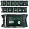 TADA Men - Face Wipes for Men &amp; Body Wipes for Adults No Rinse, Face Cleansing Wipes &amp; Body Cleansing Wipes for Adults Bulk Gym, Running, &amp;Outdoor Activities - Green tea &amp; Hyaluronic (10PK Green tea)