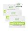ECO Amenities 180 Count Makeup Remover Wipes with Aloe Vera and Vitamin E Individually Wrapped Facial Towelettes Skin Cleansing Wipes