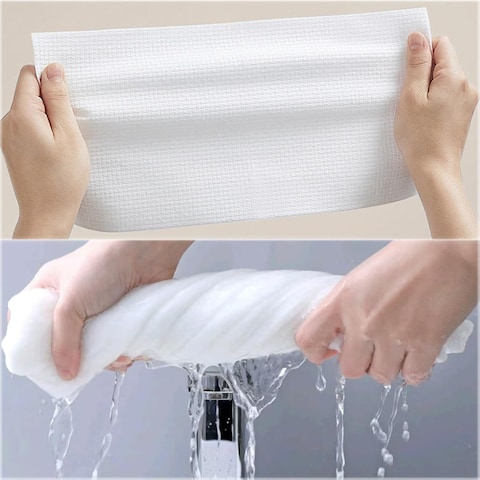 ClearFace Sensitive Skin Face Towels &ndash; Biobased Makeup Remover and Dry Wipes, Compact Travel Pack