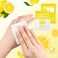 200 Pcs Lemon Wet Wipes Individually Wrapped Moist Towelettes Essential Oil Hand Wipes Bulk Single Use for Travel Clean Hands Sensitive Skin Backpacking Anti-sensitive Wipes Camping