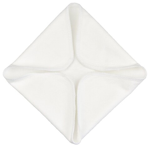 Facial Cleaning Wipes Makeup Removing Cloths Fast Drying Face Wash towels Natural Microfiebr Towels 6 pack(12 inch x 12 inch White)