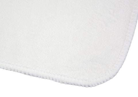 Facial Cleaning Wipes Makeup Removing Cloths Fast Drying Face Wash towels Natural Microfiebr Towels 6 pack(12 inch x 12 inch White)