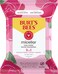 Burt's Bees Micellar Facial Towelettes With Rose Water, Pre-Moistened Towelettes for All Skin Types, 99.5 Percent Natural Origin Skin Care, 30 ct. Package (Pack of 2)