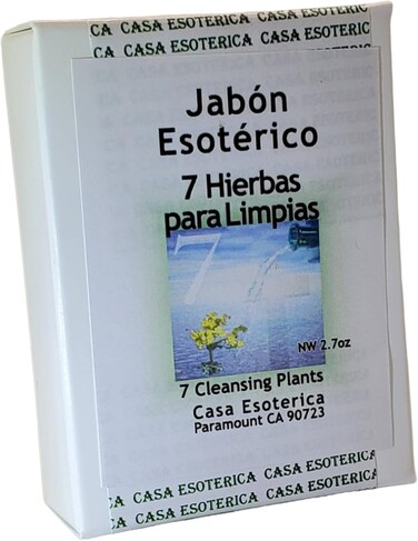 [7 Cleansing Plants ](7 palntas para Limpias)-Spiritual soap 2.7oz