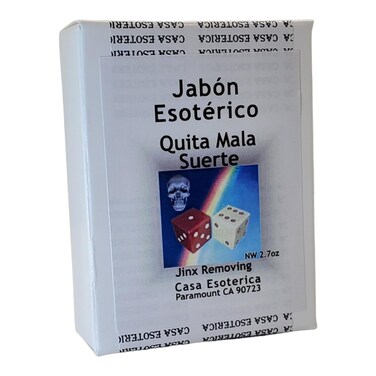 [Jinx Removing ](Quita Mala Suerte)-Spiritual soap 2.7oz
