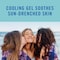 Banana Boat Soothing After Sun Gel with Aloe Twin Pack 16oz each &amp; Sport Ultra SPF 50 Lip Sunscreen Twin Pack Travel Size Sunscreen for Lips 2 Pack