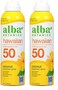 Alba Botanica Sunscreen Spray for Face and Body, Broad Spectrum SPF 50 Sunscreen, Hawaiian Coconut, Water Resistant and Biodegradable, 5 fl. oz. Bottle (Pack of 2)