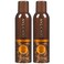 Body Drench QuickTan Instant Self Tanner Bronzing Spray, Salon-Quality Medium/Dark Tan, Streak-Free, All Natural Self Tan, Tinted Formula, 6 oz (2-Pack)