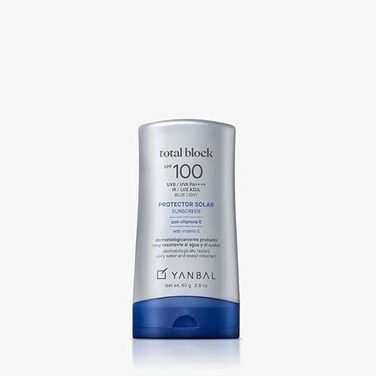 TOTAL BLOCK Sunblock SPF100 Blue Light RSF 99 % High Protection by Yanbal