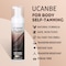 UCANBE Self Tanner Mousse - Sunless Self Tanning Foam, Fast Drying Fake Tan for Medium to Dark Skin Tone, Lightweight, Streak Free Golden Glow, 6.76Fl Oz - Deep