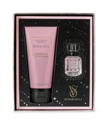 Victoria's Secret Bombshell Mini Fragrance Duo Gift Set, Eau de Parfum &amp; Travel Lotion