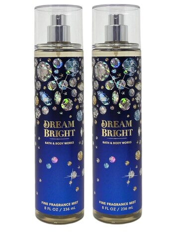 Bath And Body Works Fine Fragrance Mist (Dream Bright, 2 Pack)