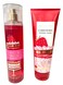 Bath &amp; Body Works - Strawberry Pound Cake - 2 pc Bundle - Fine Fragrance Mist and Ultimate Hydration Body Cream (Packaging Design Varies)