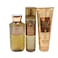Bath &amp; Body Works GOLDEN BERRY MISTLETOE 3pc Gift Set with a Blue Bow for Holidays &amp; Gifts - Mist, Body Cream &amp; Body Wash - Full Size