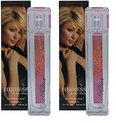 Paris Hilton Heiress for Women - 3.4 Ounce EDP Spray (Packaging May Vary) (Pack of 2)