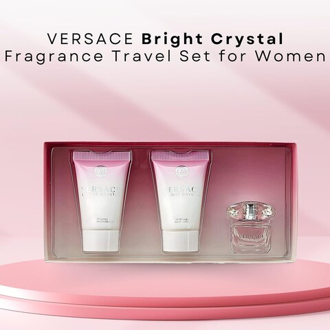 Versace Bright Crystal 3-Piece Miniature Set