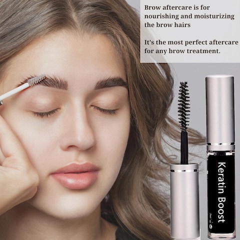 Eyelash Lift Conditioner, Saves Burning ,Brow Lamination Treatment Aftercare 2 in 1 Keratin Boost - 100-Day Supply ( Unscented, Cream, Women, Adult)