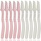 10-Piece Foldable Eyebrow Razor Set, Dermaplaning Tool set for Brow Grooming, face shaver