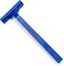 Medline Disposable Facial Razors with Twin Blades, Blue, Case of 500