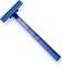 Medline Disposable Facial Razors with Twin Blades, Blue, Case of 500