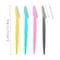 Eyebrow Razor, 64 Pcs Face Razors Eyebrow Razors for Women, Multipurpose Exfoliating Dermaplaning Tool, Facial Razor Eyebrow Face Hair Trimmer Shaver For Women or Men with Precision Cover,4 Colors