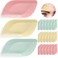 Patelai 21 Pcs Eyebrow Razors for Women Dermaplaning Tool Razor Eyebrow Blades Facial Razors for Men Trimmer Microblade Leaf Shaped Facial Shaper Shaver for Face Upper Lip Hair travel