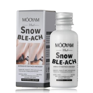 Snow Ble-ach Cream - Intimate Ble-aching Cream for Women - Smooth Skin Li-ght-ening Cream - Skin Ble-ach Body Lotion - Nourishing Skin Ble-aching Cream for Skin Whi-te-ning Effective - Face&amp;Body Cream