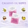 26 Pcs Post Wax Oil Wipes,Post Wax Calming Oil Wipes,After Wax Remover for the Skin Wax Remover Wipes, After Waxing Finishing Wipes For Home Salon for Facial Body Skin Care LaWink