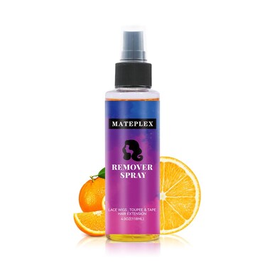 Tape in Extension Remover   Wig Glue Remover Spray Fast Acting   Adhesive and Solvent for Hair Replacement No Residue  Removes Hair Glue, Wig Tape&amp;Double Sided Extension Tape (118ML) (Yellow)