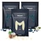 Maxpearl Hard Wax Beads, Pack of 3 Hair Removal Wax Beans Refill - Brazilian, Bikini Waxing, Face, Eyebrows, Underarms, Arms, Chest, Back, Legs - Coconut &amp; Jasmine Formula, 300g