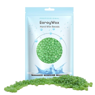 Hard Wax Beads for Hair Removal, 1lb Brazilian Coarse Waxing for Full Arms, Armpit, Bikini, Eyebrow, Face, Legs, Sensitive Skin, At-Home Wax Melts for Women Men