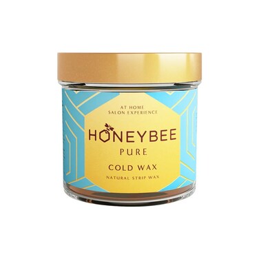 Honeybee Pure Cold Natural Strip Wax &ndash; Microwavable, Fragrance-free, 100% Chemical-free, Pliable