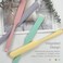 4-Piece Non-Stick Wax Spatulas Set, Silicone Waxing Applicators for Hair Removal, Home Salon Body Use (Pink, Yellow, Purple, Green)