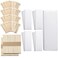 Ireer Wax Strips and Applicator Sticks Kit - 500 Non-Woven Strips, 500 Wooden Applicators for Facial, Body Hair Removal at Home or Spa - For Women and Men, Legs, Eyebrows