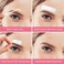 800 Pcs Non Woven Waxing Strips Hair Removal Wax Paper Facial and Body Epilating Strips for Girls Women Men