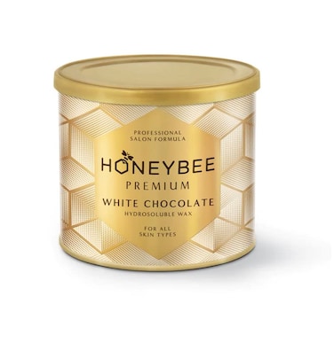 Honeybee Premium Vegan White Chocolate Strip Wax   Creamy Formula   Natural, chemical free wax for Legs, Arms, Underarms, Bikini   At Home Quick and Easy Hair Removal For Men &amp; Women
