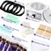 TOAUTO Waxing Kit Wax Warmer Hair Removal with Wax Beans Set Digital Display for Women and Men Home Bikini Brazilian Facial Legs Armpit Eyebrow