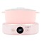Wax Warmer Hair Removal, Adjustable Temperature, Digital Display Professional Hot Wax Warmer Pot with Silicone Bowl, Timer setting