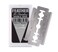 Razor Blades Feather Hi-Stainless Double Edge Shaving Sharp 100 Blades